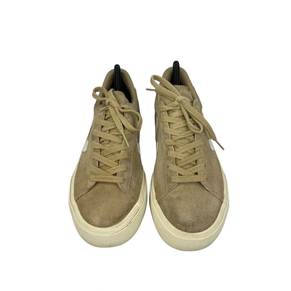 VEJA  Campo Suede Low-Top Sneakers Dune/White  Women’s Sz 8 - Picture 4 of 15